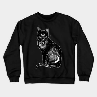 Black Cat Crewneck Sweatshirt